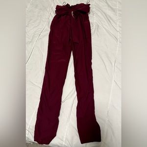 High rise dress pants